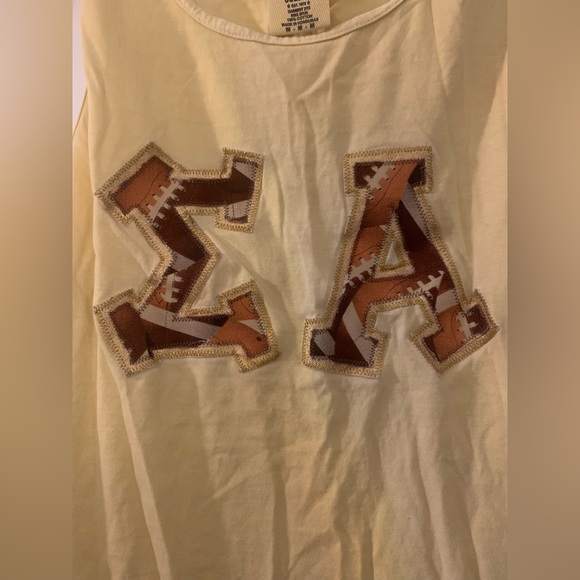Sigma Alpha Greek Letters Tank - Picture 2 of 3